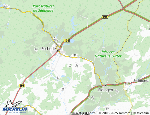 MICHELIN Scharnhorst map - ViaMichelin