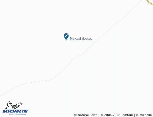 Mappa MICHELIN Naka-Shibetsu - ViaMichelin