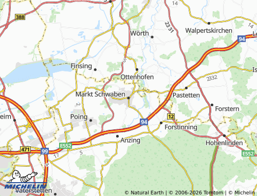 Mappa MICHELIN Markt Schwaben - ViaMichelin