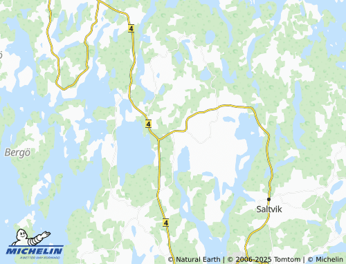 MICHELIN Kroklund map - ViaMichelin