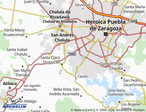 Carte MICHELIN Parque Sicilia - ViaMichelin