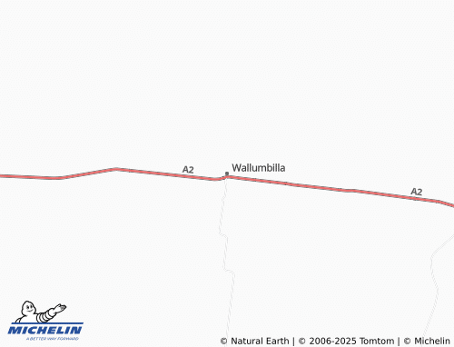 MICHELIN-Landkarte Wallumbilla - ViaMichelin