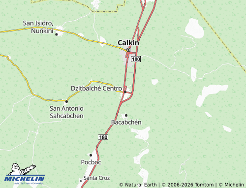 MICHELIN San José map - ViaMichelin