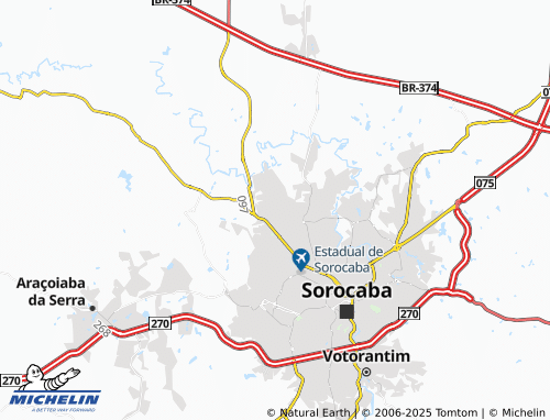 Carte MICHELIN Caguaçu - ViaMichelin