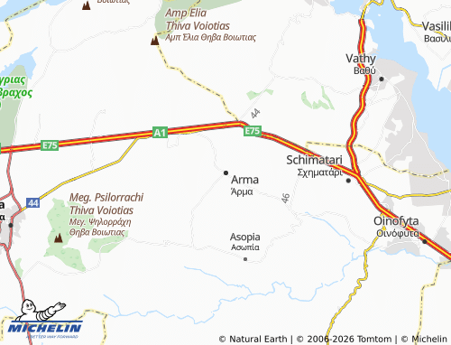 MICHELIN Arma map - ViaMichelin