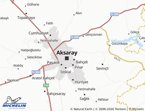 MICHELIN Coğlakı map - ViaMichelin