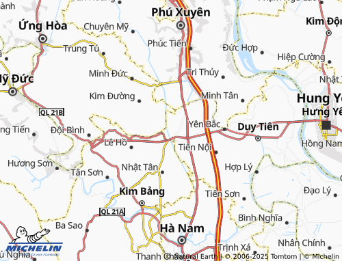 MICHELIN Duy Hải map - ViaMichelin