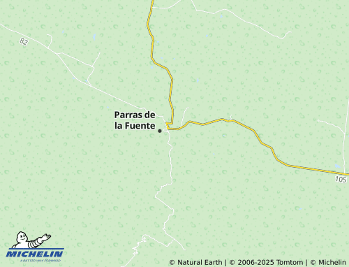 MICHELIN La Merced map - ViaMichelin