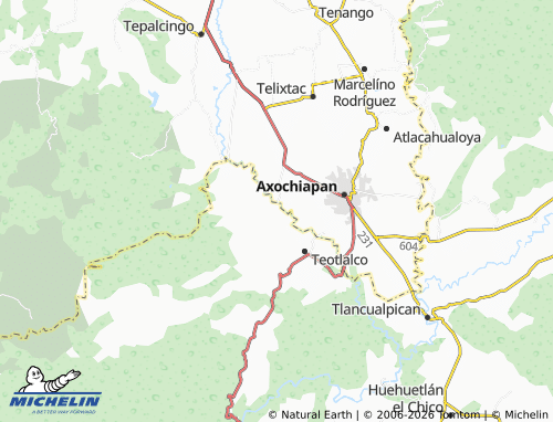 MICHELIN Santa Cruz map - ViaMichelin