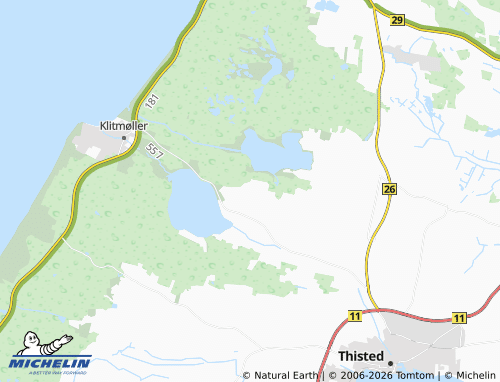 Mapa MICHELIN Agerholm - ViaMichelin