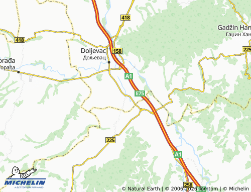 Mapa MICHELIN Pukovac - ViaMichelin