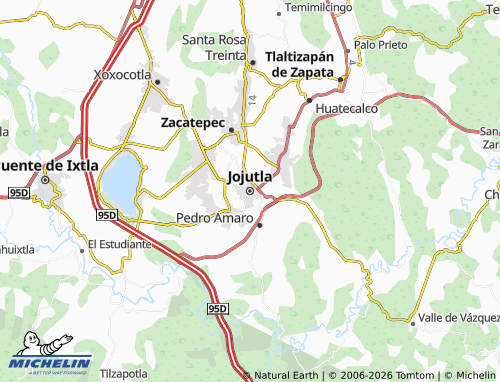 MICHELIN Jojutla map - ViaMichelin