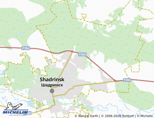 MICHELIN-Landkarte SHMK SNT - ViaMichelin