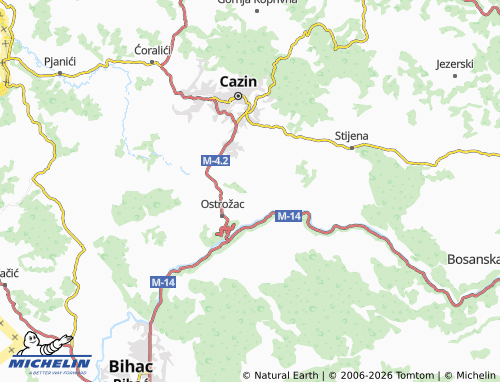 Mappa MICHELIN Majetići - ViaMichelin