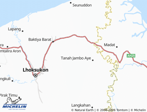 MICHELIN Matang Reudeup map - ViaMichelin
