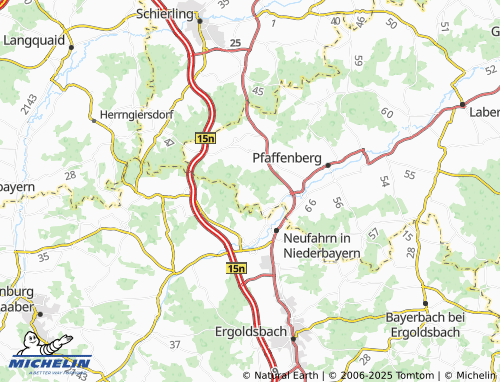 MICHELIN-Landkarte Holzen - ViaMichelin