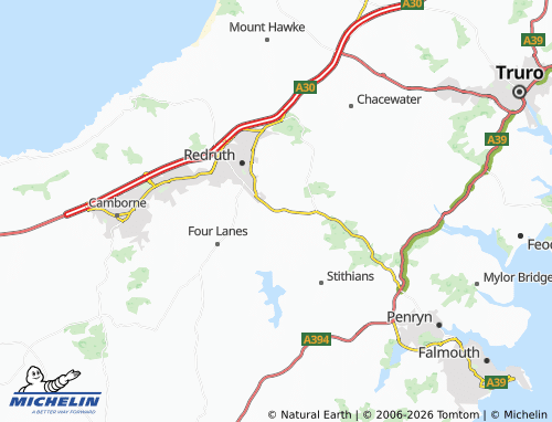 Mapa MICHELIN Lanner - ViaMichelin