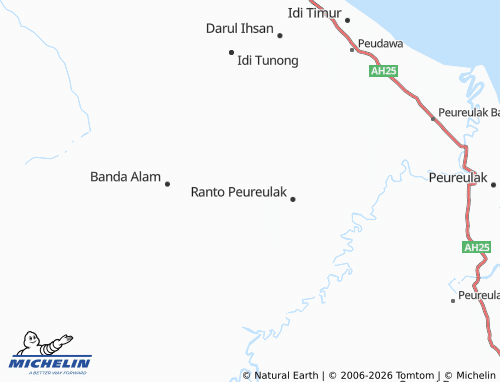 MICHELIN Paya Palas map - ViaMichelin