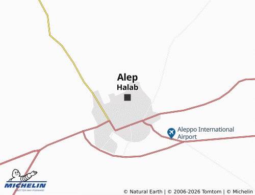 MICHELIN-Landkarte Aleppo - ViaMichelin