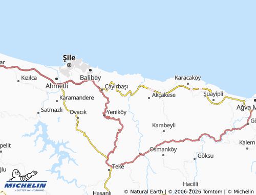 Kaart MICHELIN Kabakoz - ViaMichelin