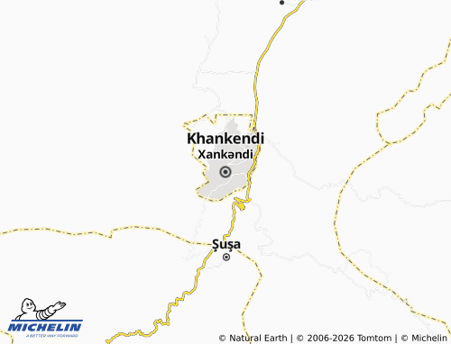 MICHELIN-Landkarte Stepanakert - ViaMichelin