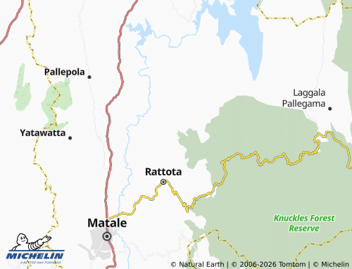 Mappa MICHELIN Kalugalthenna - ViaMichelin