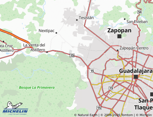 MICHELIN-Landkarte Rancho Contento - ViaMichelin