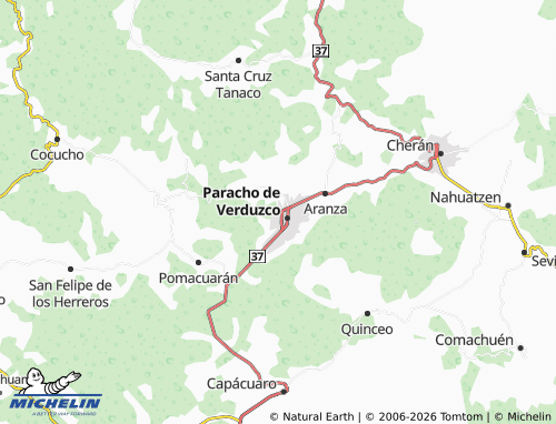Mapa MICHELIN San Miguel - ViaMichelin
