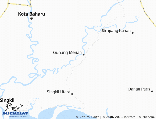 Mapa MICHELIN Tanah Bara - ViaMichelin