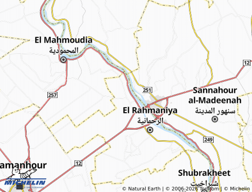 Mapa MICHELIN Samkhirat - ViaMichelin