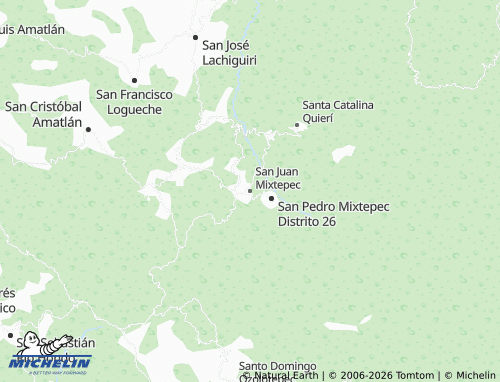Mapa MICHELIN San Juan Mixtepec - ViaMichelin