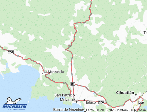 Mapa MICHELIN Crucero Lázaro Cárdenas - ViaMichelin