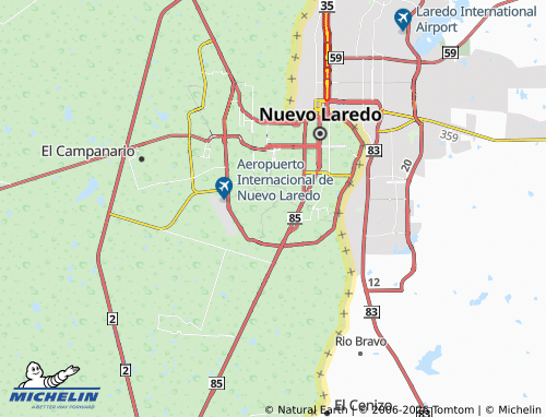 Mappa MICHELIN Los Presidentes - ViaMichelin