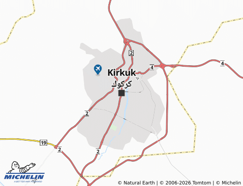 Mapa MICHELIN Kirkuk - ViaMichelin