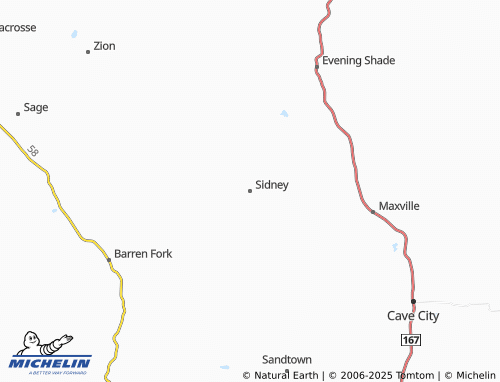 MICHELIN-Landkarte Sidney - ViaMichelin