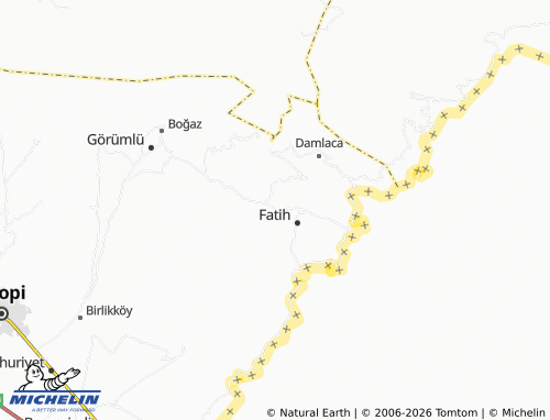 MICHELIN Vatan map - ViaMichelin