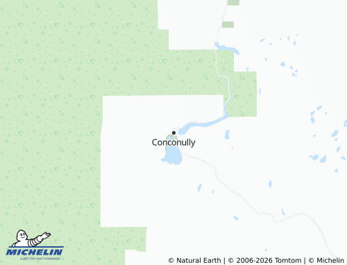 Mapa MICHELIN Conconully - ViaMichelin