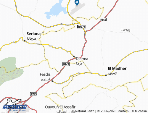 Mappa MICHELIN Jurmah - ViaMichelin