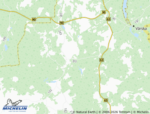 MICHELIN Riihora map - ViaMichelin