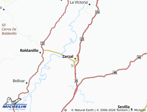 Carte MICHELIN Zarzalito - ViaMichelin