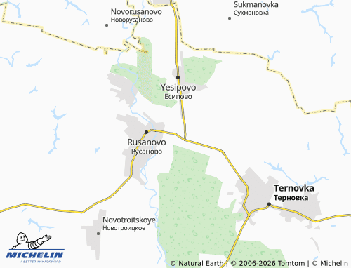 Carte MICHELIN Orlovka - ViaMichelin