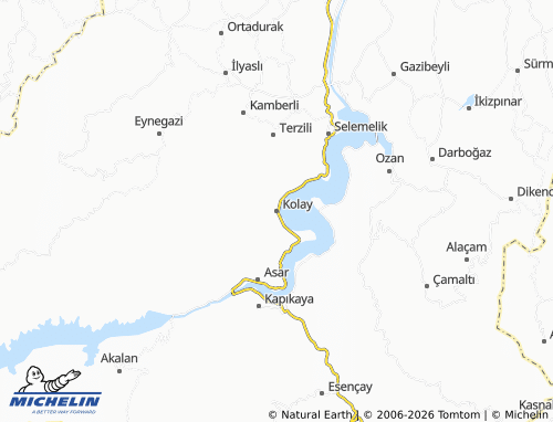 Mappa MICHELIN Kolay - ViaMichelin