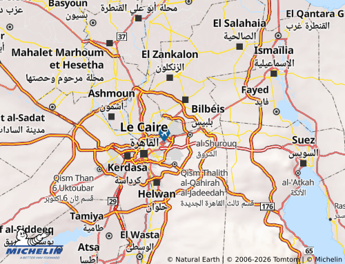 Mapa MICHELIN El Obour - ViaMichelin