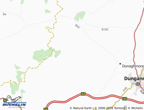 MICHELIN Cappagh map - ViaMichelin
