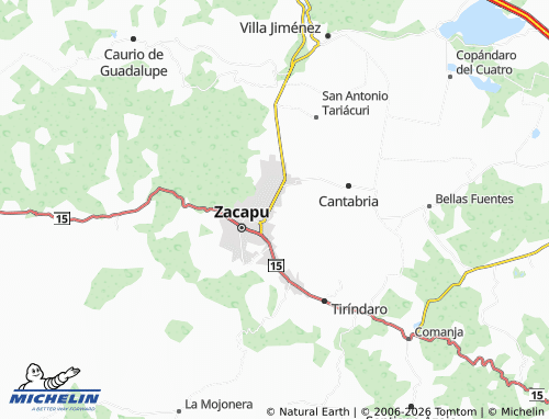 Mapa MICHELIN Revolución - ViaMichelin