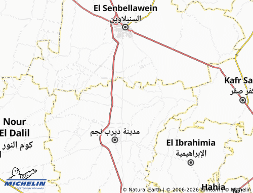 MICHELIN Debeig map - ViaMichelin