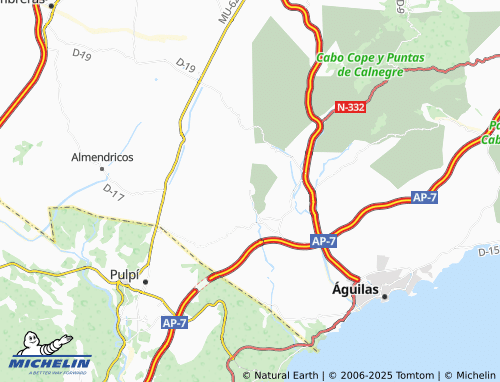 MICHELIN Los Arejos map - ViaMichelin