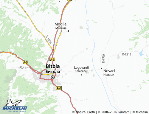 Mapa MICHELIN Karamani - ViaMichelin