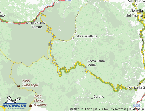 MICHELIN Ceraso map - ViaMichelin