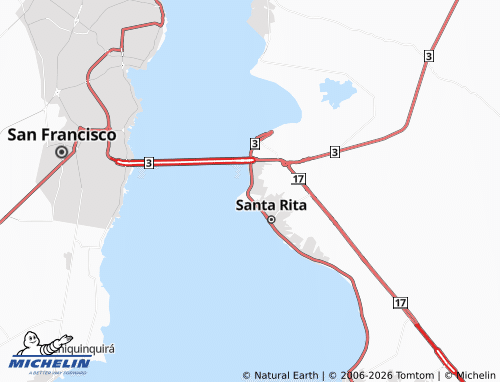 MICHELIN Barrancas map - ViaMichelin